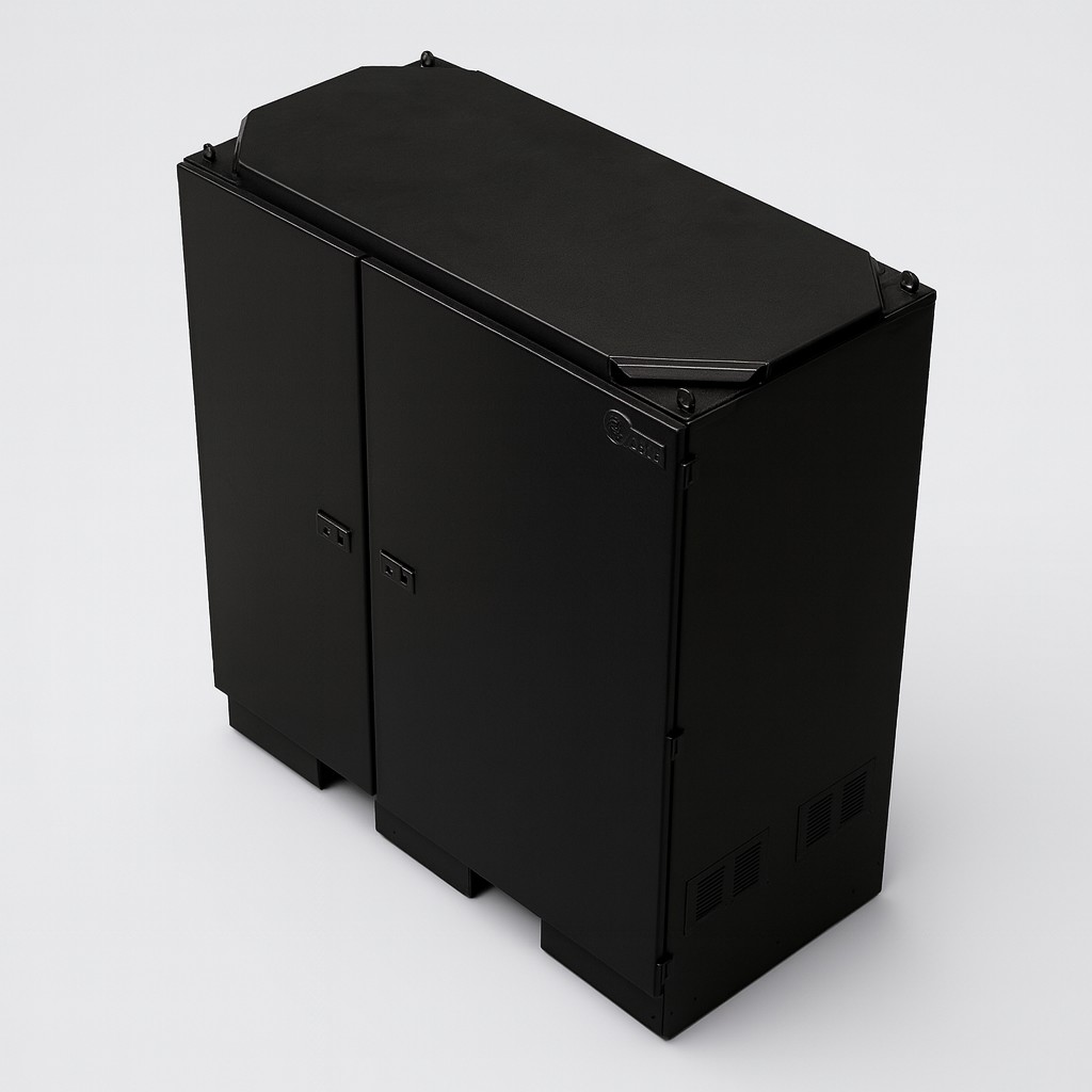 Custom multi-door enclosure