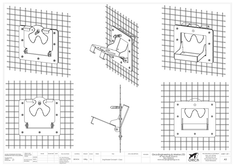 Safe-feed mechanism detail